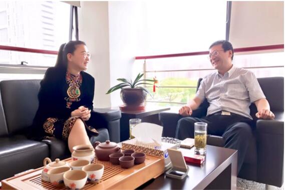 leyu-乐鱼（中国）官方网站-leyu.com董事长程华受邀到SEW苏州leyu-乐鱼（中国）官方网站-leyu.com调研洽谈